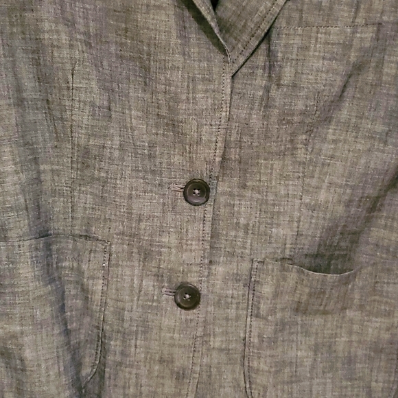 Blue/Gray Gap Factor Blazer - Picture 5 of 6